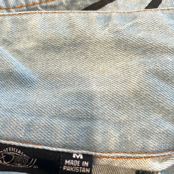 Selena Q Merchandise Song Titles Graphic Denim Jacket RARE SM Pockets - Picture 13 of 13